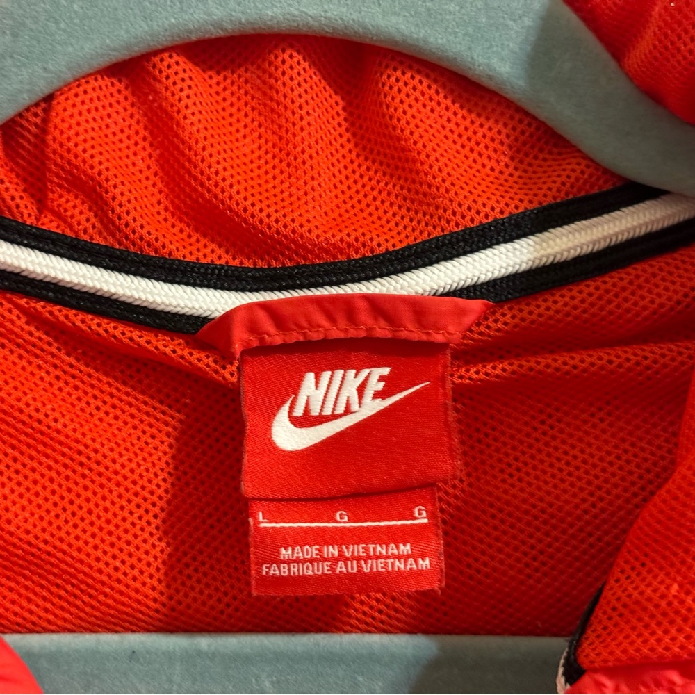 Nike Windrunner Jacket Two Tone Red Burgundy - Si… - image 3